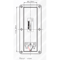 Mundorf AMTU110W1.1 Głośnik wstęgowy 55x125mm 6 ohm